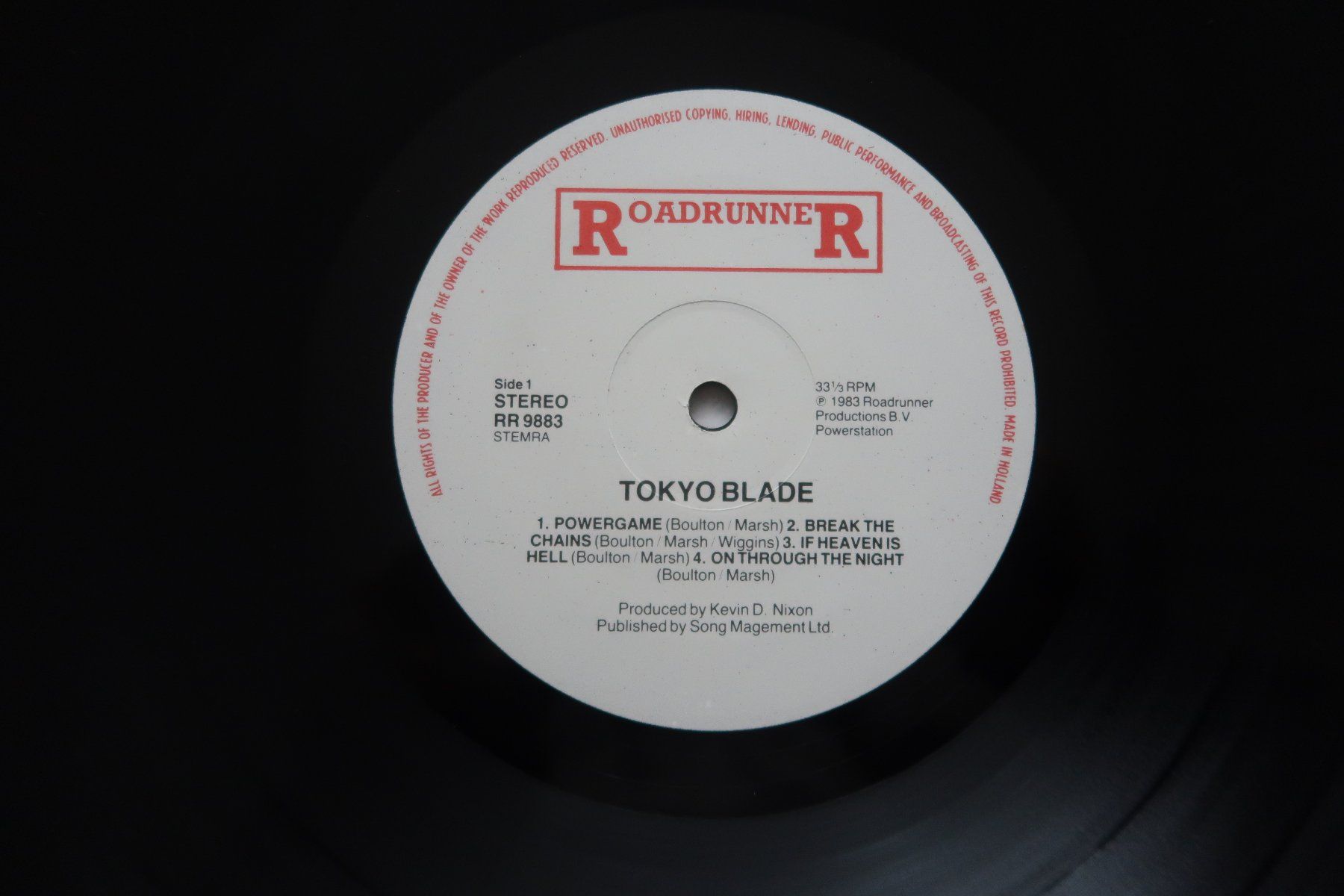 Dischi in vinile: TOKYO BLADE - ST - VINYL LP – Usato da Basel venduto da Patiscat 2