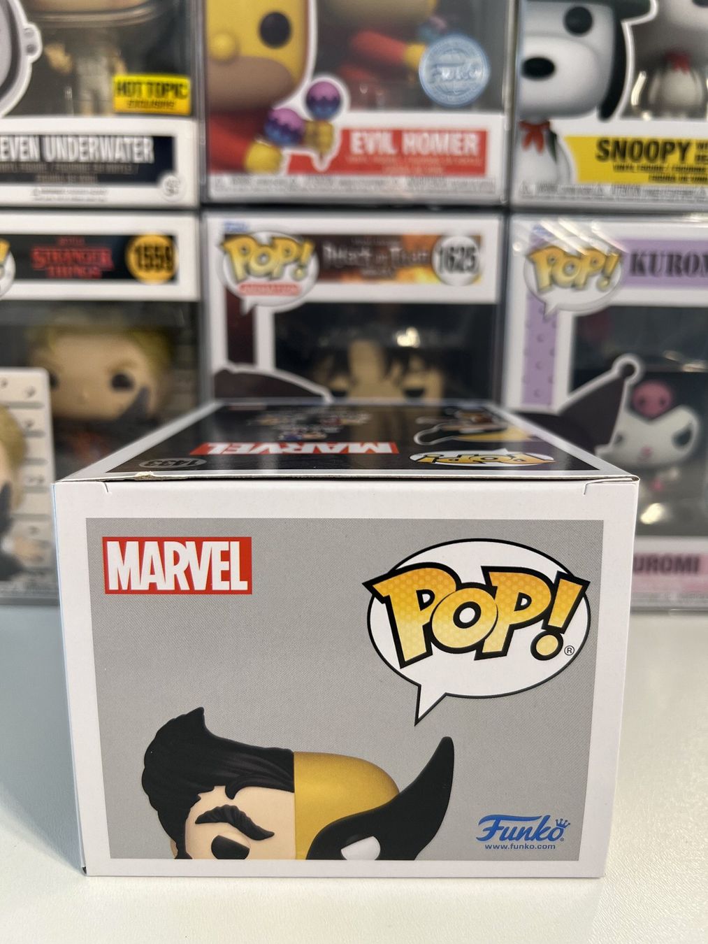 Funko Statuette: Funko POP! Marvel Split Logan / Wolverine – Nuovo e nell'imballaggio originale da Le Mouret venduto da perfectbijou 4