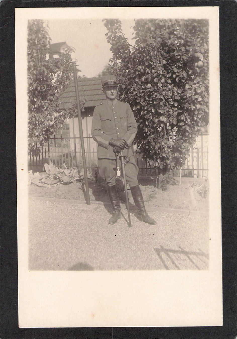 Cartoline postali: -Echtfoto Militär  Offizier – Usato da Reichenburg venduto da Pipo-67