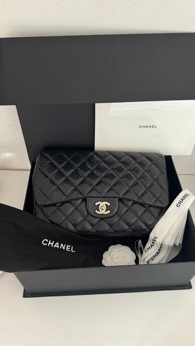 Chanel Borse da donna: Chanel Classic Timeless Jumbo Single Flap – Usato da Münchenstein venduto da watchpatrol