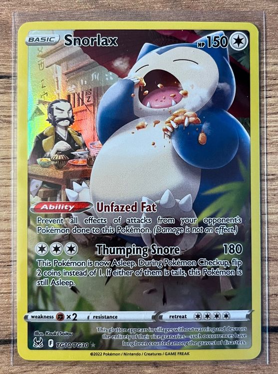 Pokemon - Snorlax TG10/TG30 - Origine Persa - Foto 8