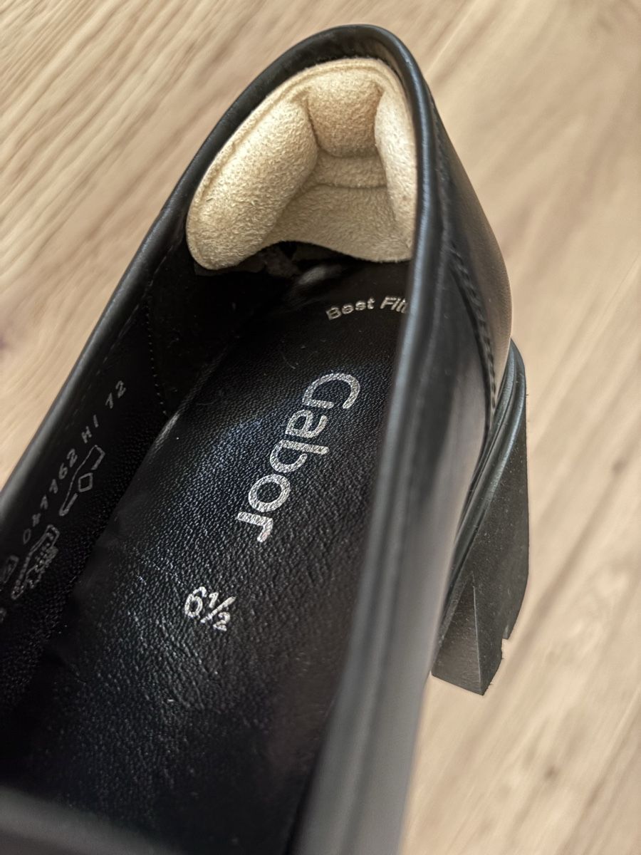 Gabor Damenschuhe: Gabor Loafers schwarz Grösse 39.5 – Gebraucht aus Dübendorf von tvoro 6