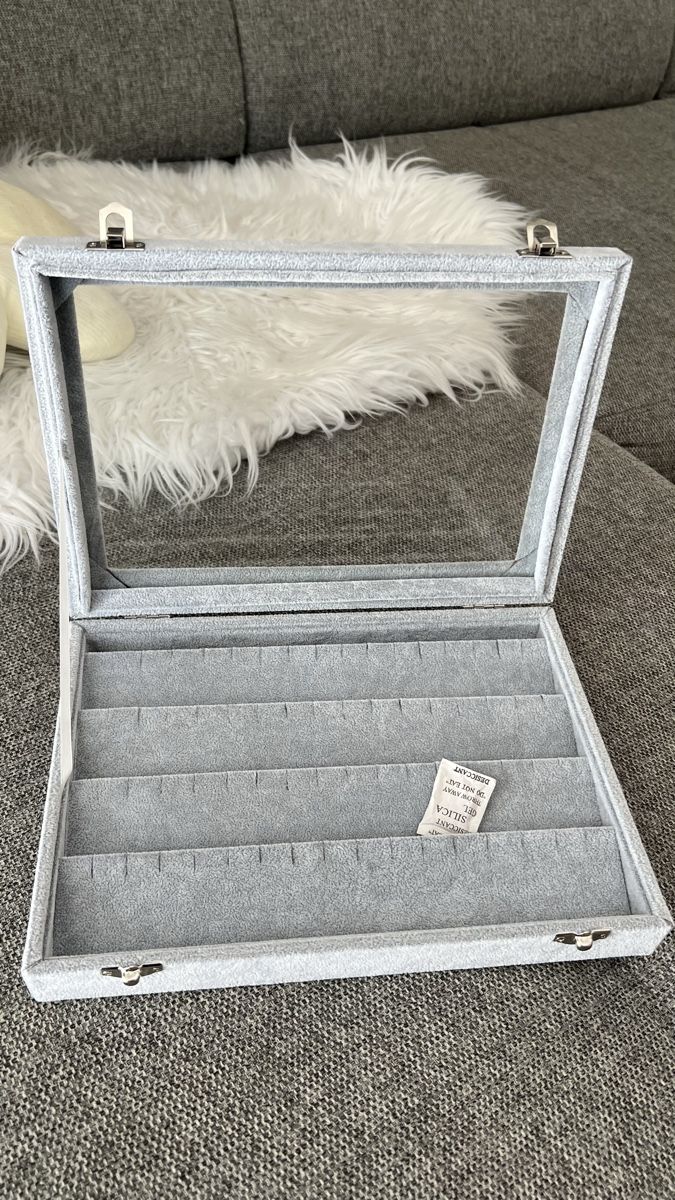 Altro in Decorazioni & Accessori: NEU! Elegantes Schmuckkästchen-Set in Hellgrau – Nuovo e nell'imballaggio originale da Zürich venduto da xsy_s55s 4