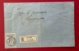 RARE FRANKO FRANCO 1 LES BOIS BERNE JURA SAIGNELEGIER 1925