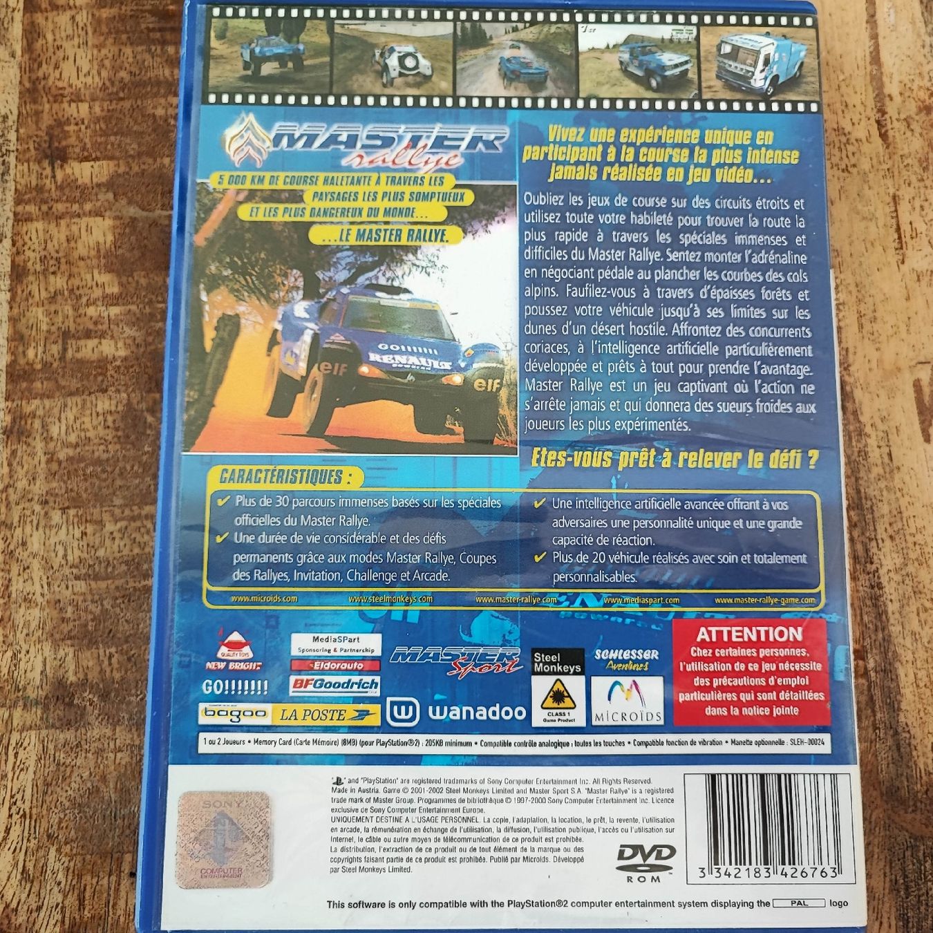 Sony Giochi: Playstation 2 Spiel Master Rallye PS2 – Usato da Dübendorf venduto da kb86_MOVIE 1