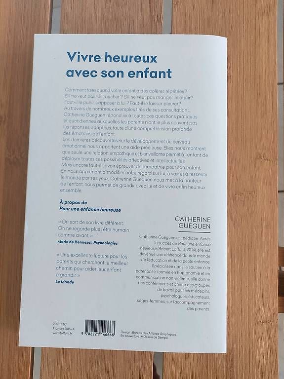 Bücher: Vive heureux avec son enfants - comme neuf – Gebraucht aus Marly von Cricri110 1