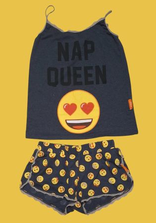 3964SE – 2 pièces emoji top et short - S