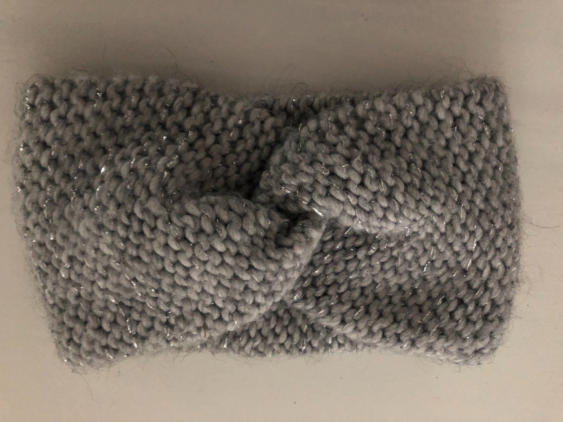 Hüte, Mützen & Caps: Graues Stirnband von Sienna mit Glitzer, One Size – Gebraucht aus Arlesheim von OmnIa55