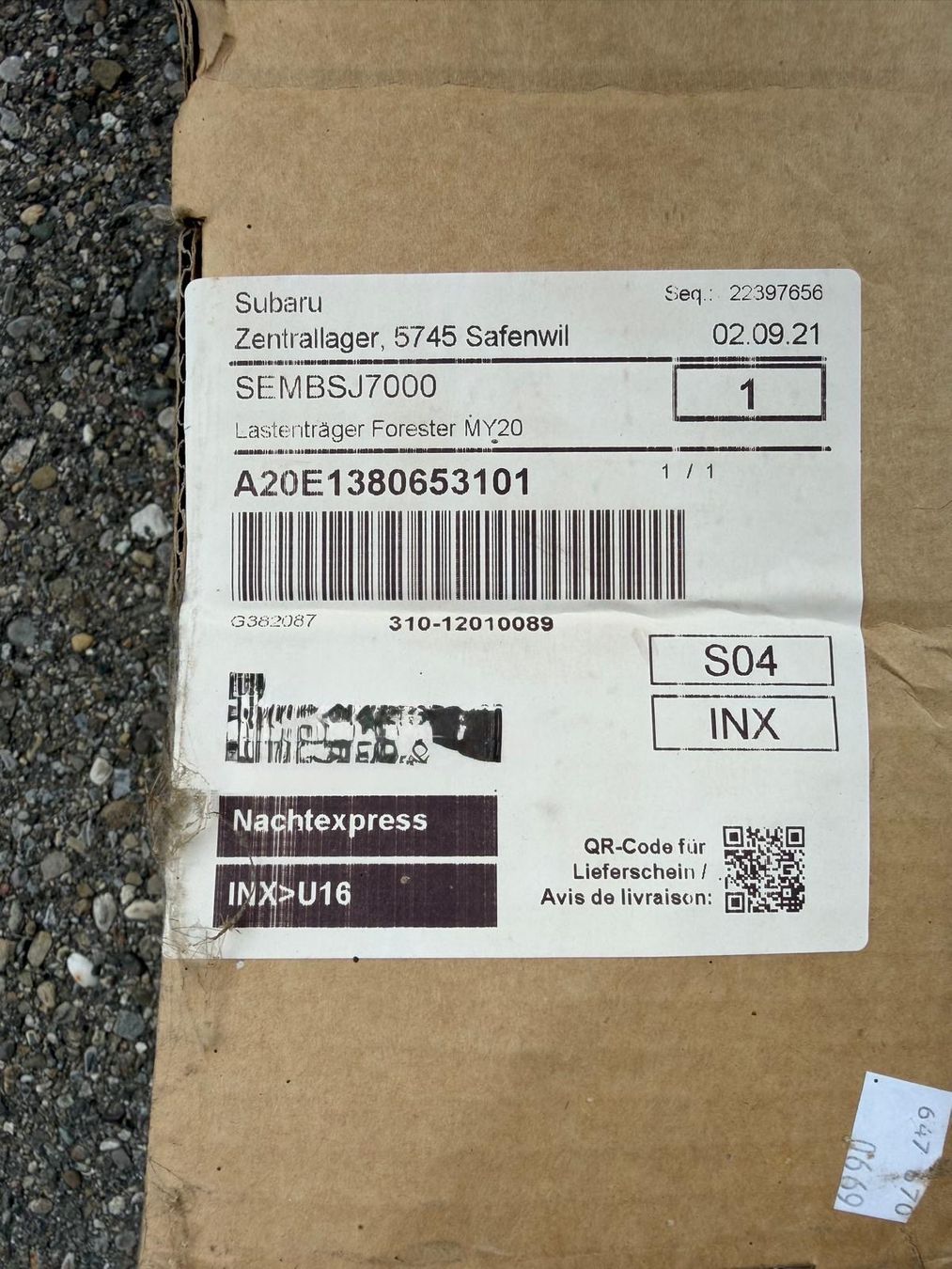 Portapacchi: Dachträger für Subaru Forester – Nuovo e nell'imballaggio originale da Sternenberg venduto da Sternenberg73