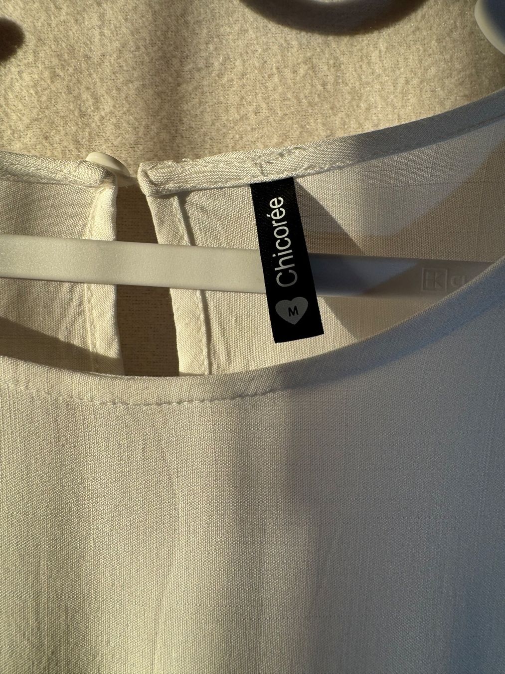 Kleider: weisses Sommerkleid von Chicoree Gr. M – Neu (gemäss Beschreibung) aus Grosswangen von second_hand_dress 5