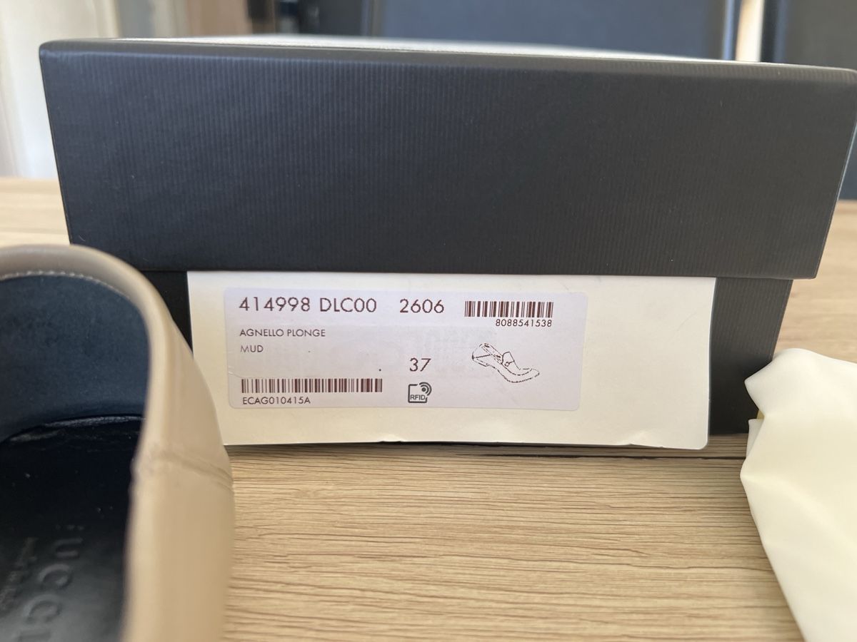 Gucci Scarpe da donna: Mocassins Gucci classiques en cuir beige – Usato da La Chaux-de-Fonds venduto da GabrielaKlein 7