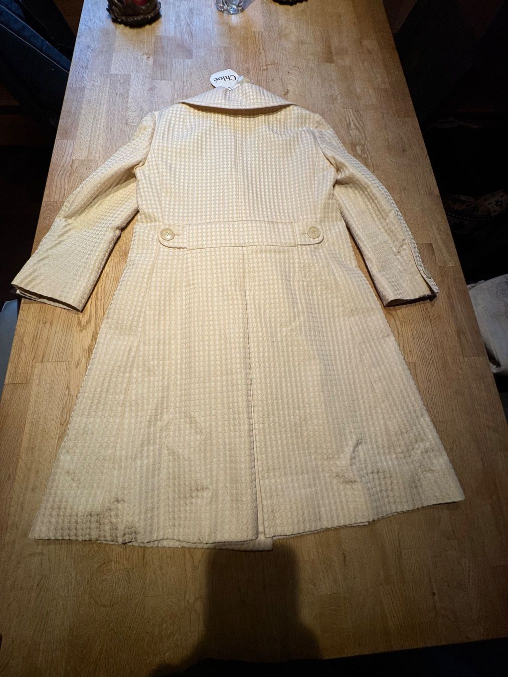 Chloé Mäntel: Chloé Rare 2007 Polka Dot Trench Coat – Gebraucht aus Grund b. Gstaad von ReLuxe 5