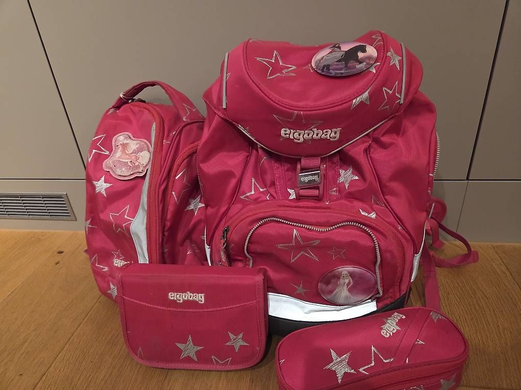 Kindertaschen: Ergobag SchulrucksackSet in Pink
 – Gebraucht aus Schattdorf von KleinP