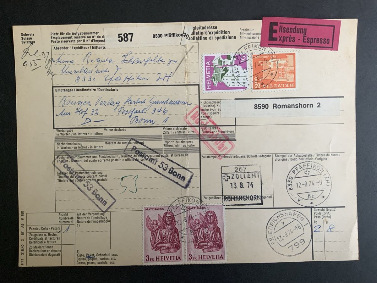Tous les timbres: Pfäffikon Heimatgeschichte – D'occasion à Binningen par chr_cr5n