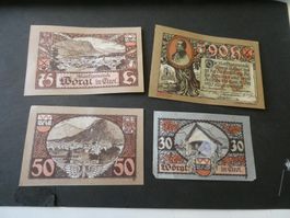 Oesterreich, Wörgl Tirol  - Notgeldscheine