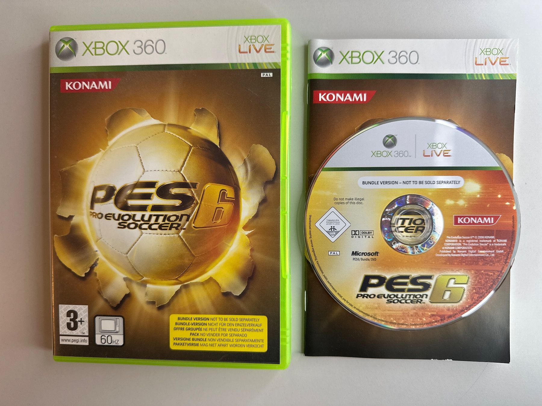 Microsoft Giochi: PES Pro Evolution Soccor 6 - Xbox 360 – Usato da St.gallen venduto da taduz