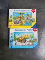 Puzzle Kinder ab 4 Jahren Tiere/Baufahrzeuge
