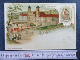 EINSIEDELN 1912 MIT GNADEN MUTTER SZ AK