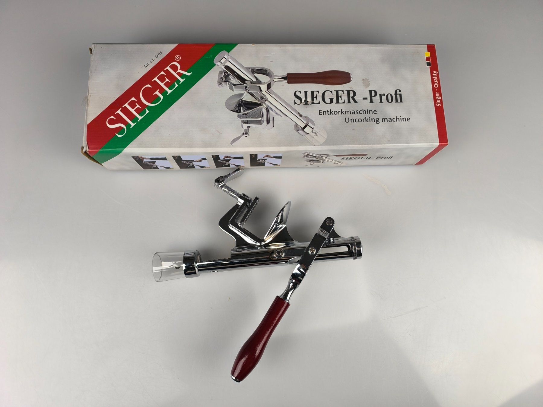 Tutte le macchine: Sieger-Profi Entkorkmaschine – Usato da Rüti ZH venduto da Restwert_Rueti_ZH 3