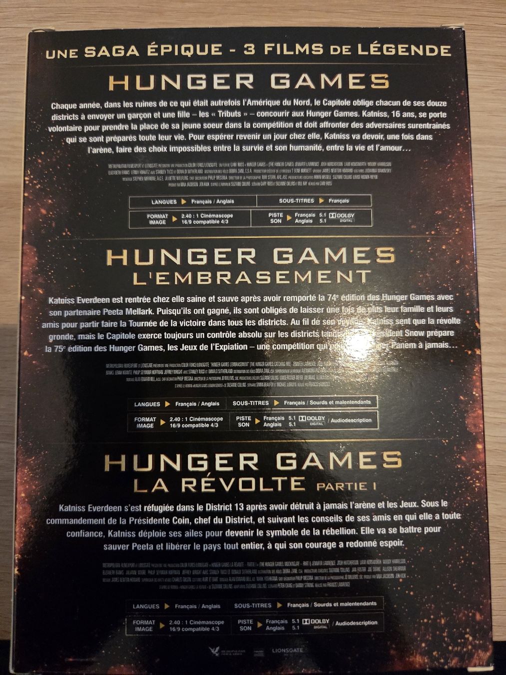 Tutti i DVDs: DVD Hunger games – Usato da Tramelan venduto da mic_5lzm 1