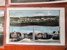 13 ausgesuchte AK Kanton ZH - rare Stücke