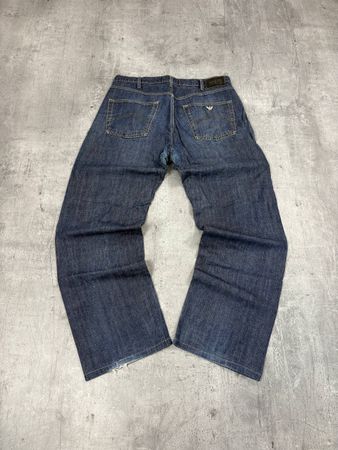 Vintage Armani Baggy Jeans (L)