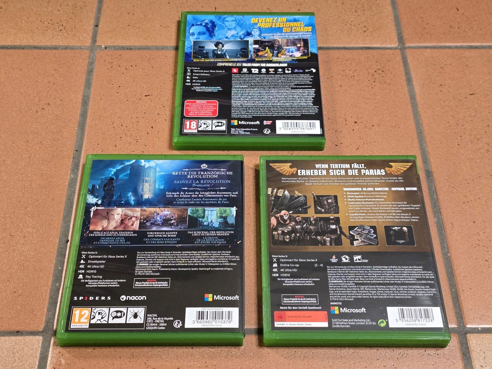 Jeux: 3 XBox Series X Spiele – D'occasion à Steinhausen par Oli_1981 2