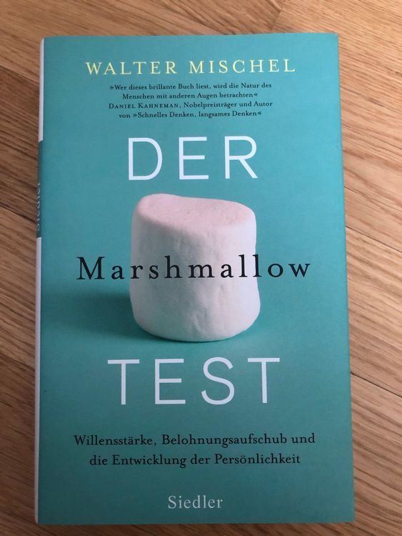 Der Marshmallow Test Walter Mischel Kaufen auf Ricardo