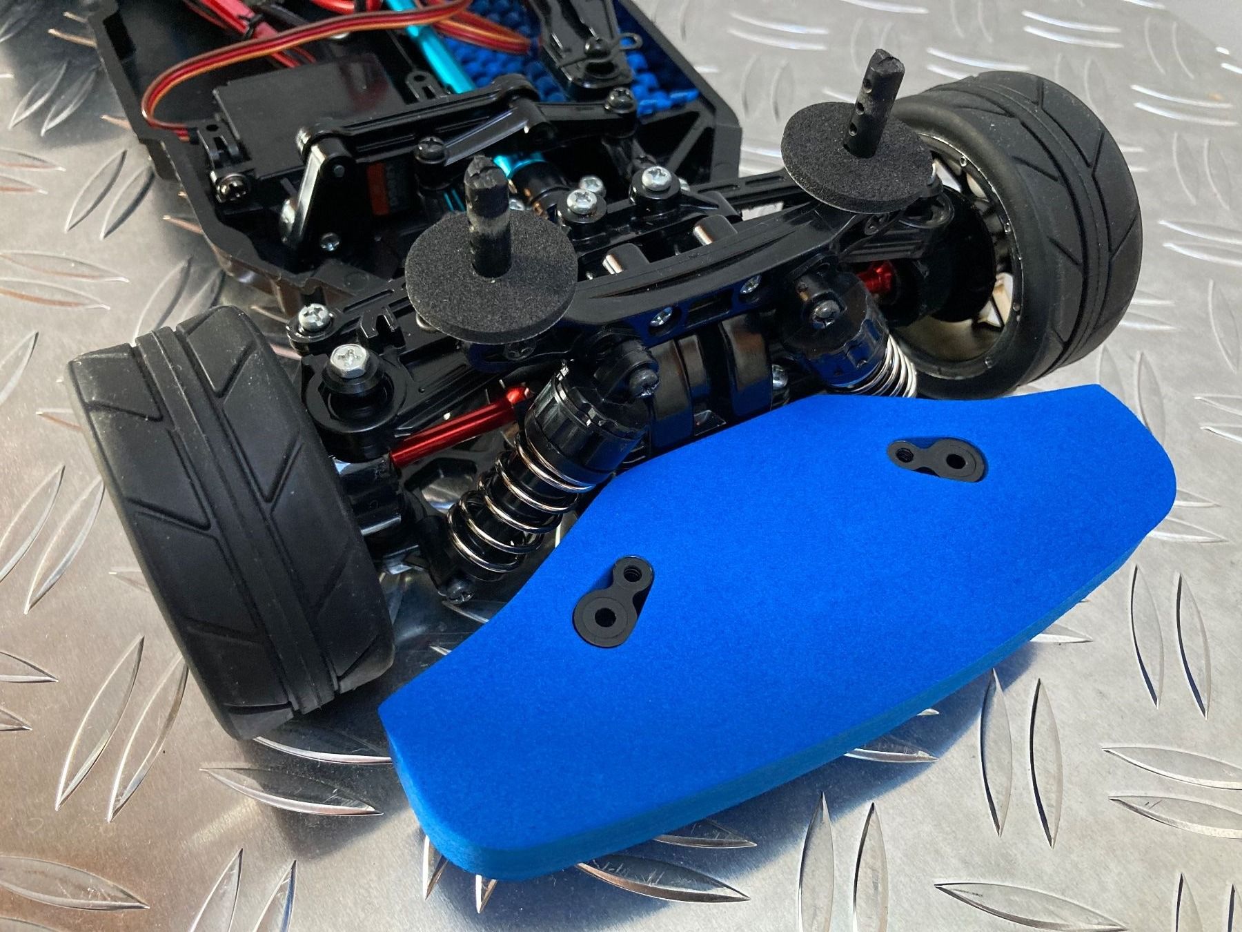 Tamiya Modellismo RC: Tamiya "M" Bumper blau Front-Schutz RC-Tuning NEU! – Usato da Buttisholz venduto da BANDIT-GARAGE-77 2