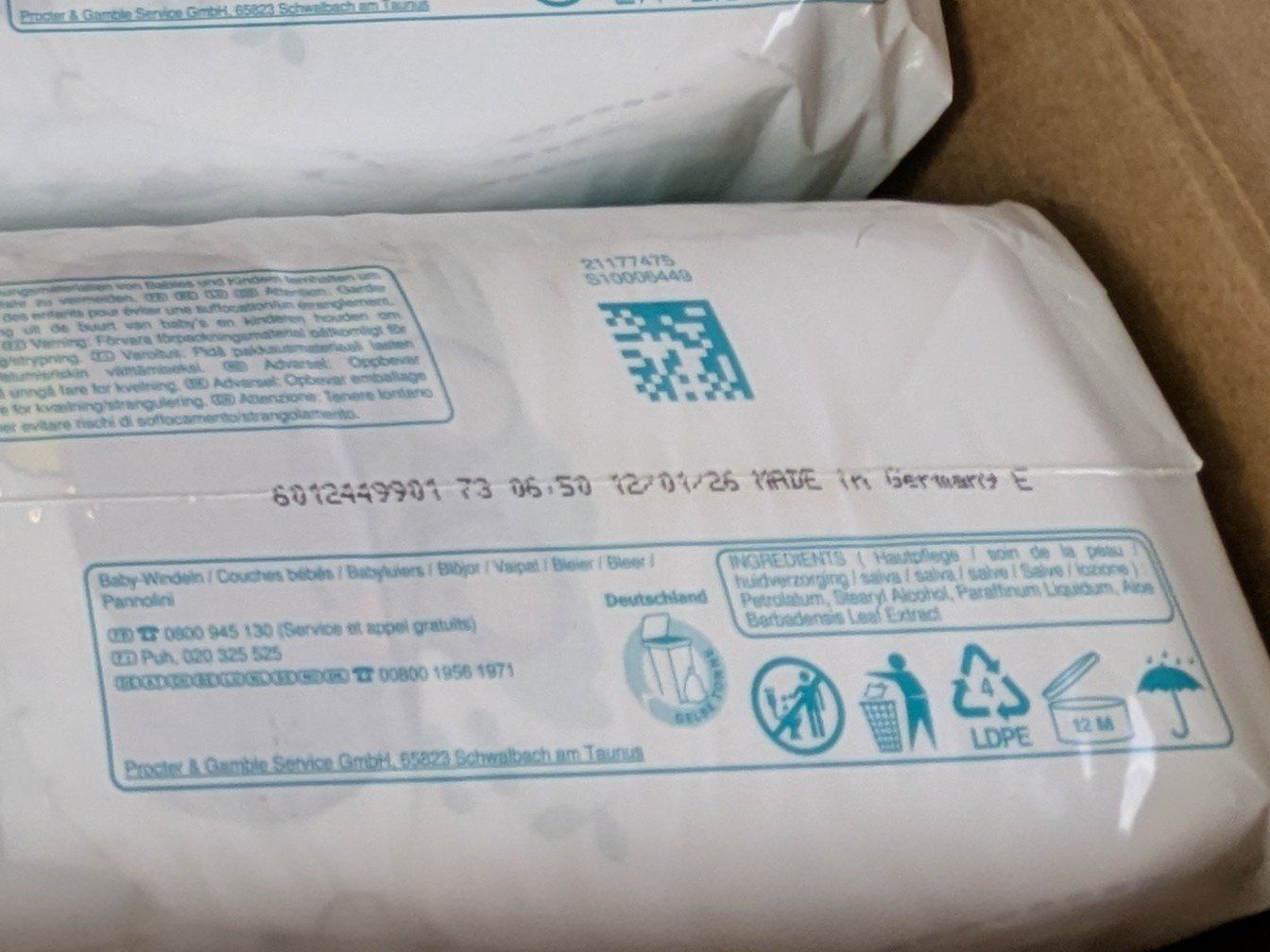 Pampers Windeleimer & Windeln: PAMPERS Premium Protections Gr 3 – Neu (gemäss Beschreibung) aus Dintikon von Restwert_Dintikon 4