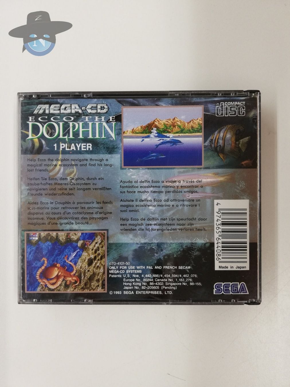 Sega Spiele: Ecco - the dolphin / Sega Mega CD – Gebraucht aus St. Gallen von zorro_dc 1