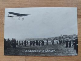 Echtfotokarte Blériot Flugschau