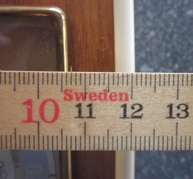 Altri elettrodomestici e apparecchi d’epoca: Mid Century Barometer,Thermometer, Holz Kunststoffrand Sundo – Usato da Bischofszell venduto da raika 9