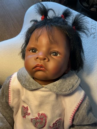 Poupée réaliste reborn Waltraud Hanl 