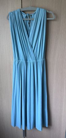 Cocktailkleid/festliches Kleid - Gr. L - leicht glänzend