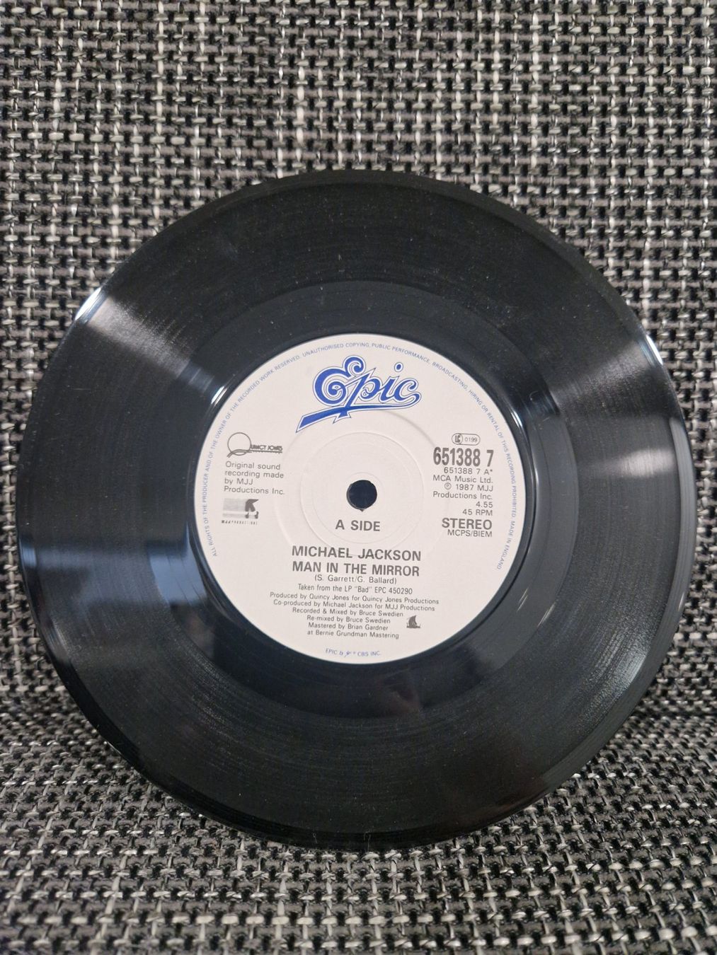 Dischi in vinile: Michael Jacksn Man in the Mirror Maxi Vinyl – Usato da Stetten SH venduto da ExtremMIB 2