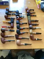 Pfeifen Sammlung 18 Stk. gebraucht.Diverse Marken .