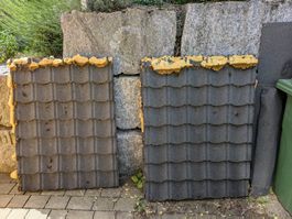 Dachziegel EASY-Pan Metallziegel Granulat schiefer