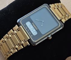 Tissot twotimer Quartz elegante Armbanduhr 