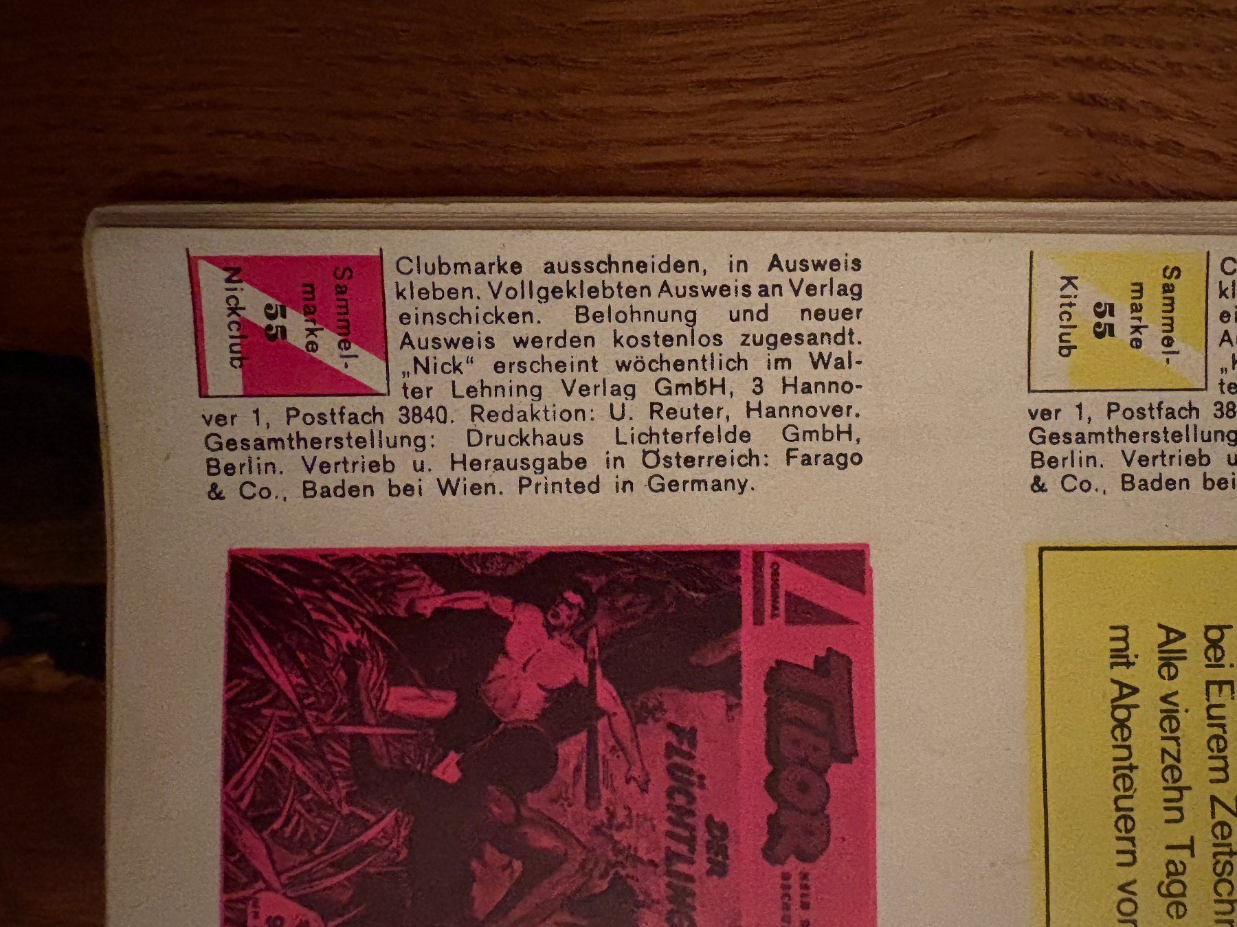 Fumetti: Comic Sammlung / TIBOR; KIT; NICK / 25 Piccolo-Grossbände – Usato da Rüeggisberg venduto da Nebel2005 6