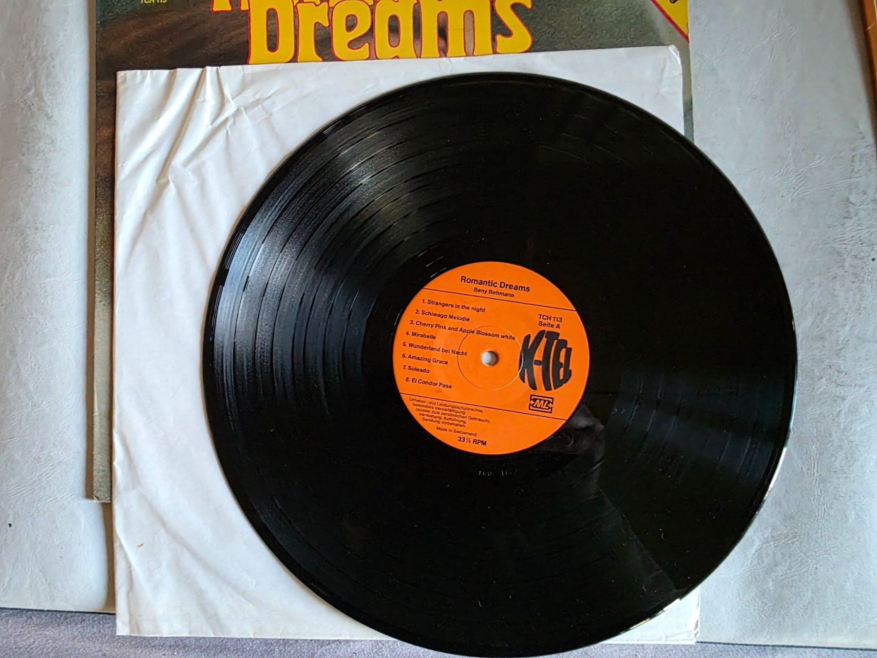 Dischi in vinile: LP: Romantic Dreams - Beny Rehmann - TCH113 – Usato da Walterswil BE venduto da Lonitti 3