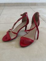 Sandales à talons Ablebloom rouge verni