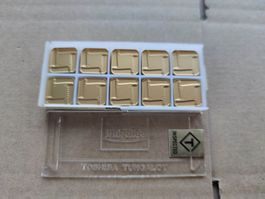 Wendeplatten SEKR 1504 für Fräsmaschine / CNC