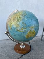 Dänische Vintage Globus Lampe Mid Century 70er Jahre