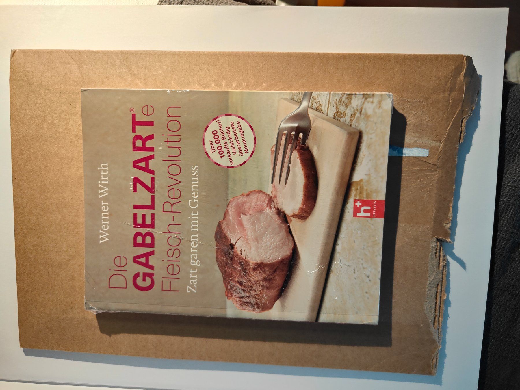 Libri: 1 Buch 'Die Gabelzarte Fleisch-Revolution' – Nuovo e nell'imballaggio originale da Bremgarten AG venduto da anw_f5qm