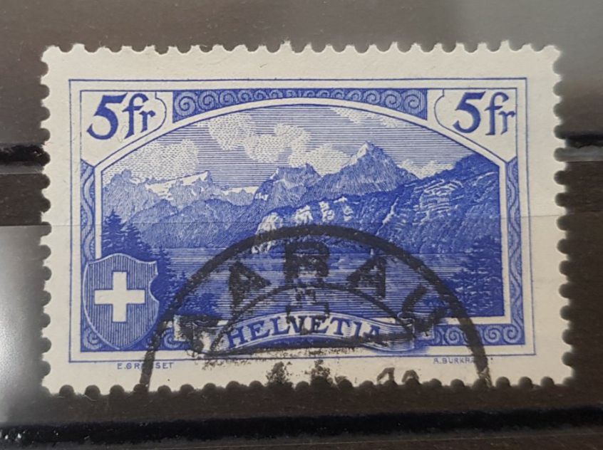 Tutti i francobolli: 1914 Gebirgslandschaften     /  622 – Usato da Rümlang venduto da coh_87ww 3