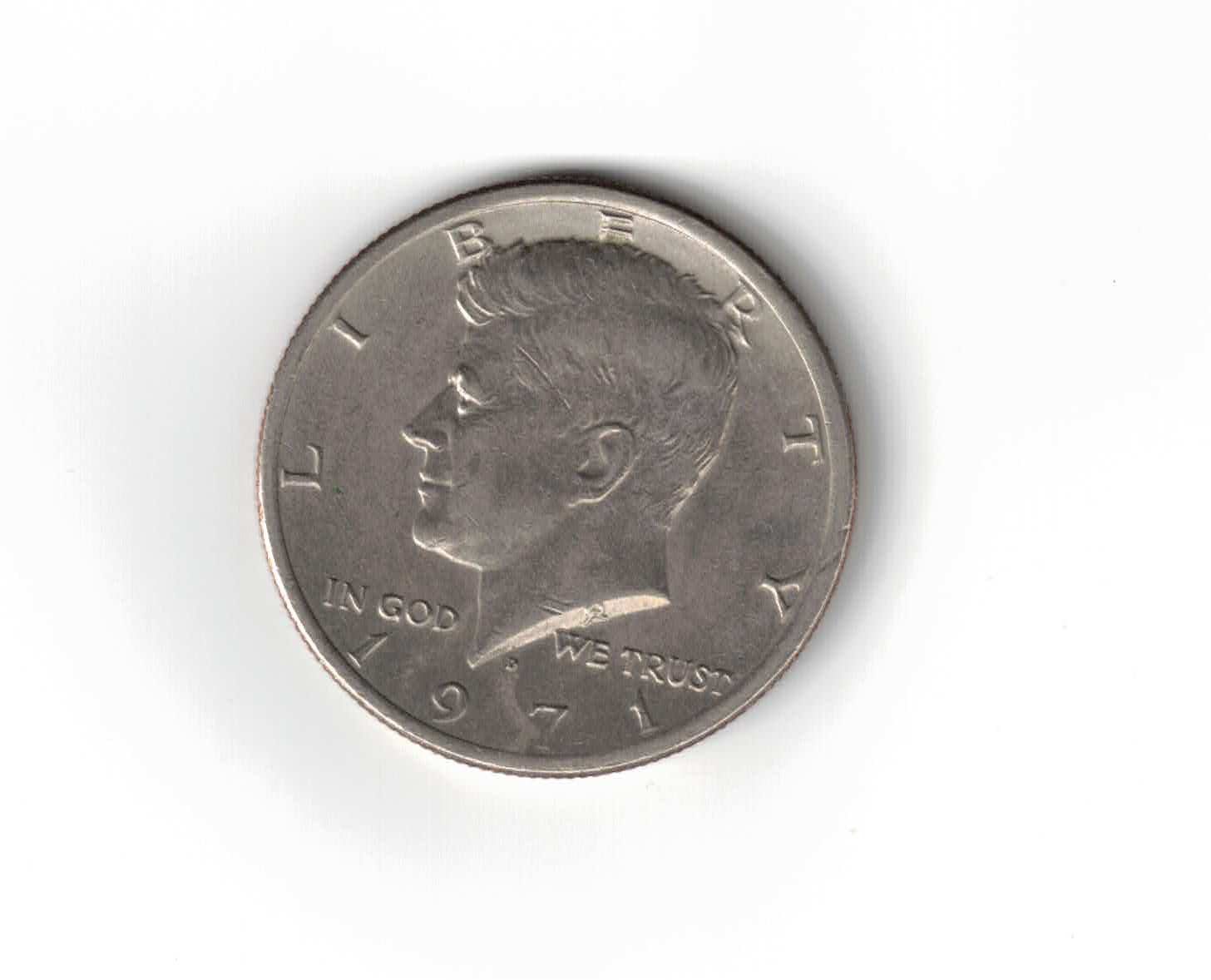 Toutes les monnaies: Hilf Dollar Kennedy 1971 – D'occasion à Bottmingen par Golferin