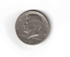 Half Dollar Kennedy 1971