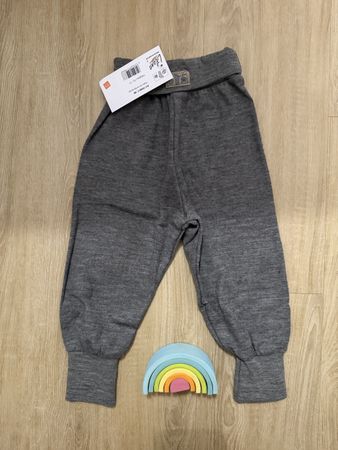 Neu Lilano Wolle/Seide Pumphösli Grösse 86