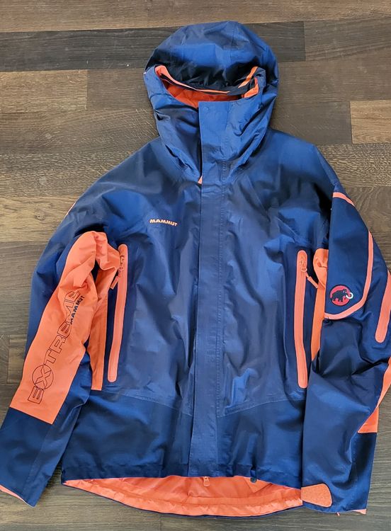 Mammut Extreme Mammut Jacke Blau Orange Mammut Extreme Lhotse XCR